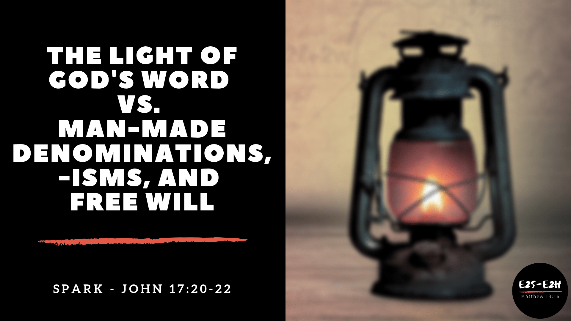 Word Vs. Denominations